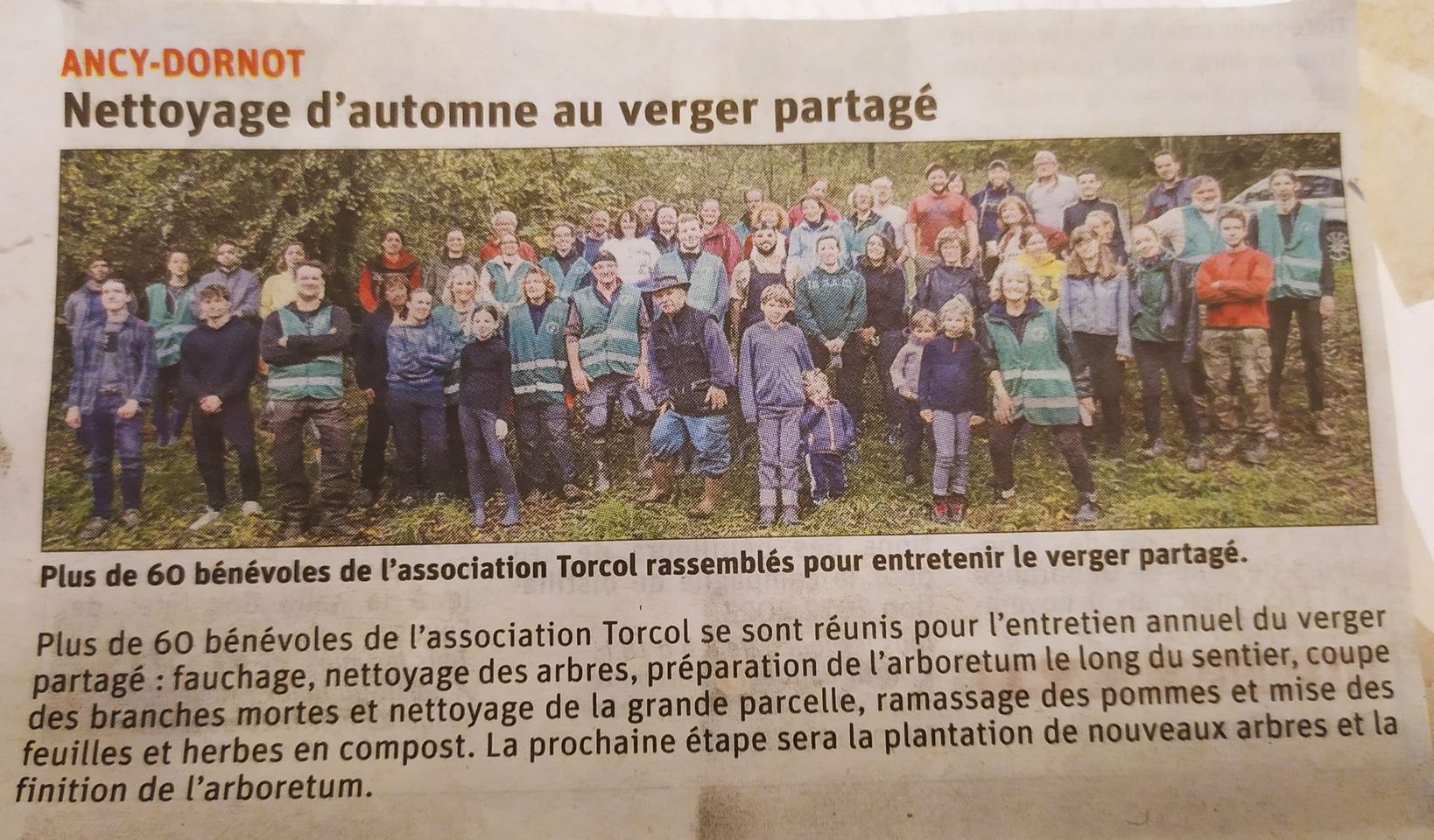 Nettoyage d’automne aux Bergivaux