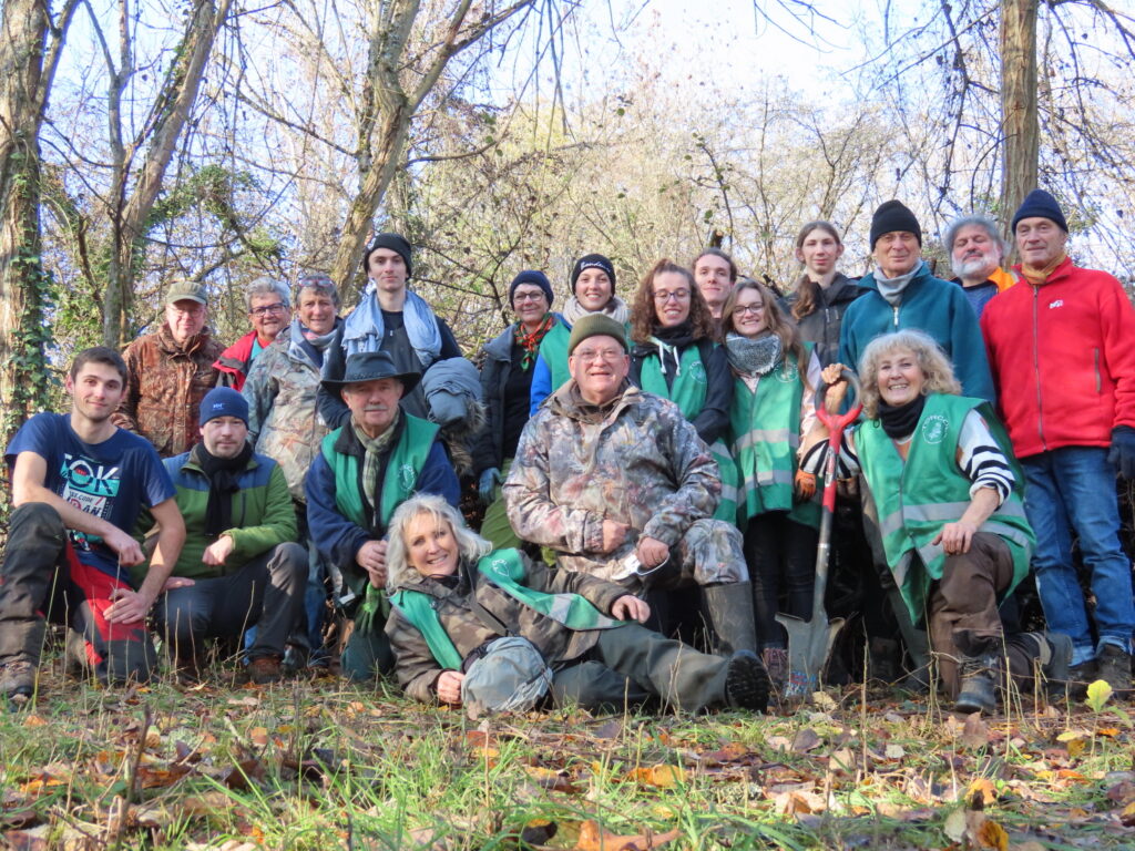 Petit chantier au verger du Vieux puits de Plappeville